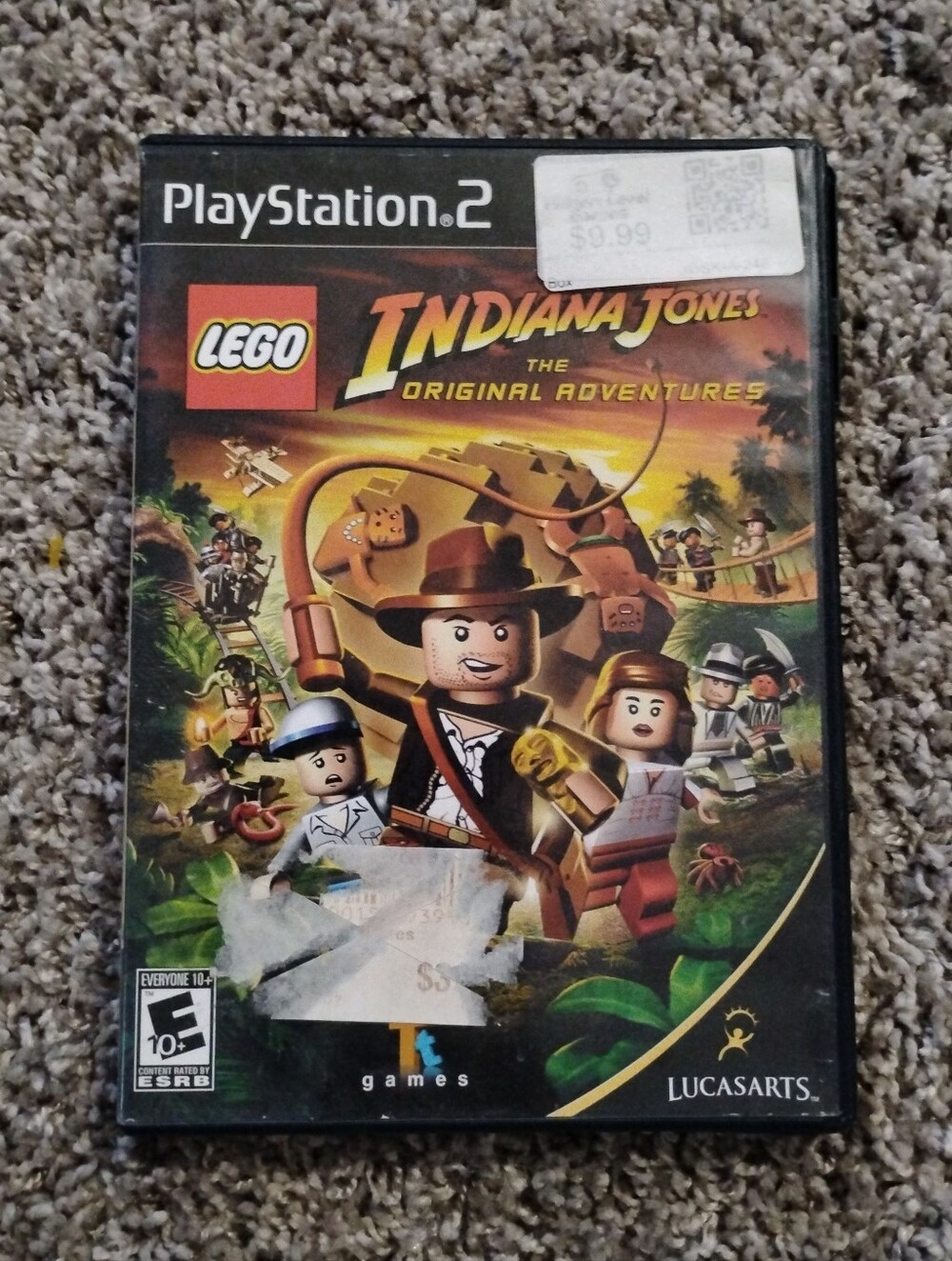 LEGO Indiana Jones: The Original Adventures (Sony PlayStation 2, CIB Complete)